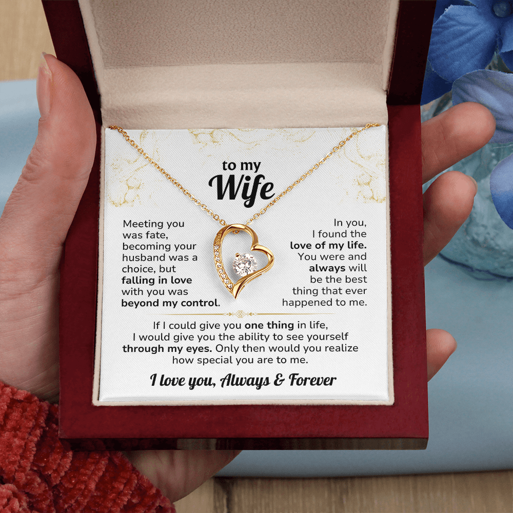 Necklace for Wife - Always and Forever ❤️