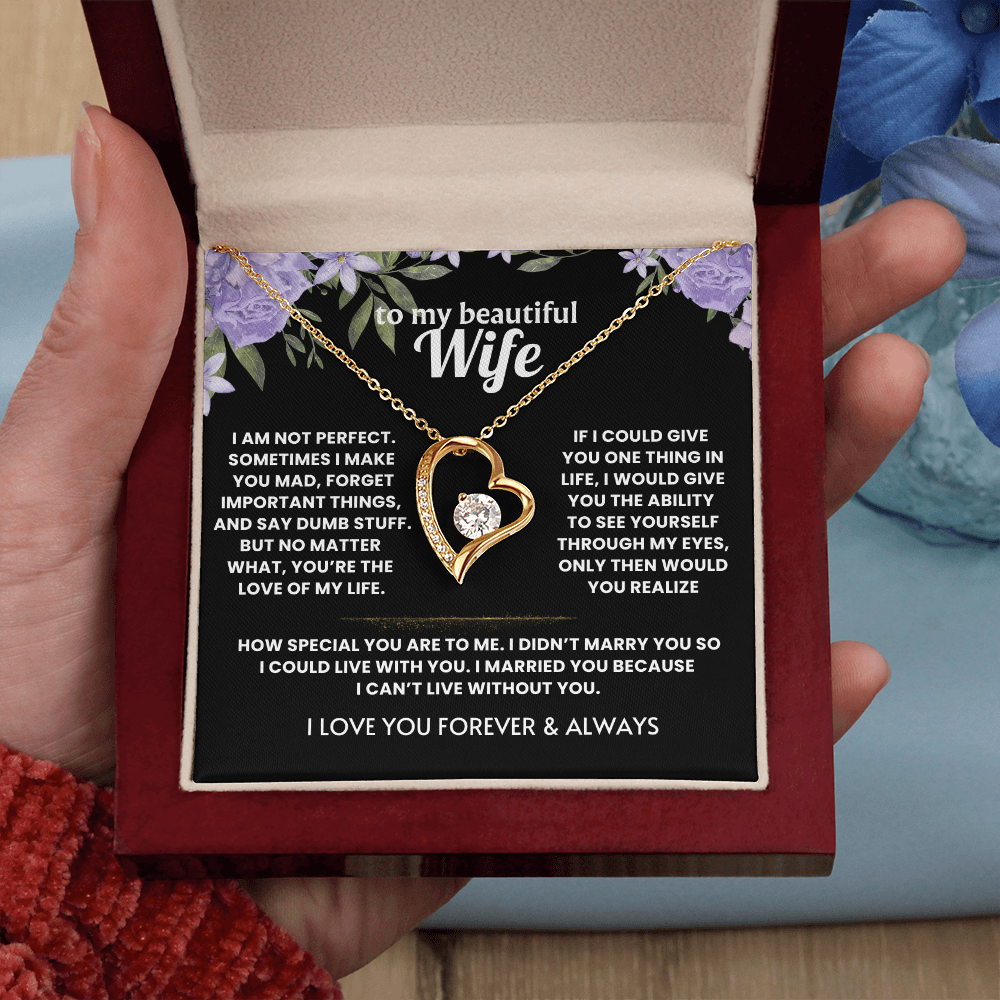 Necklace For My Beautiful Wife - Valentine's Day Special