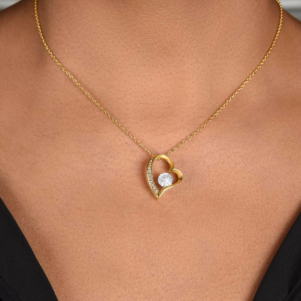 You are the heart of our family - Necklace from Husband To Wife