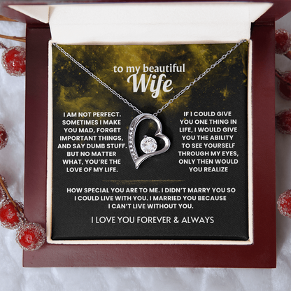 To My Beautiful Wife - Valentines's Gift (Galaxy Edition)