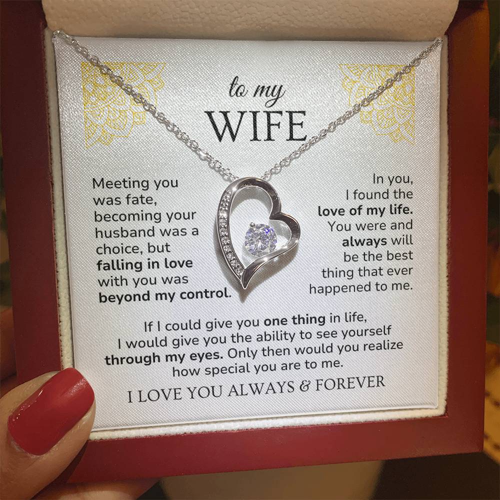Necklace For Wife - I found the love of my life