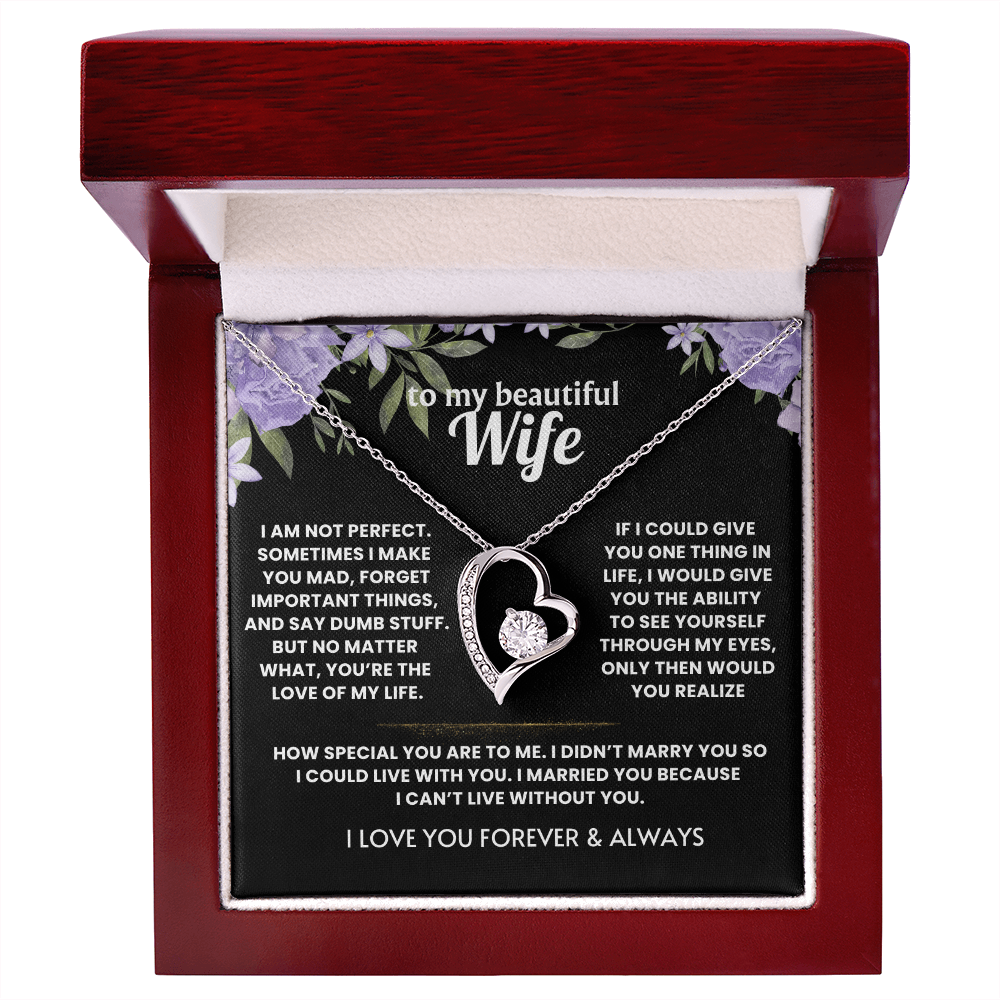 Necklace For My Beautiful Wife - Valentine's Day Special