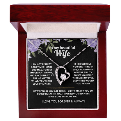 Necklace For My Beautiful Wife - Valentine's Day Special