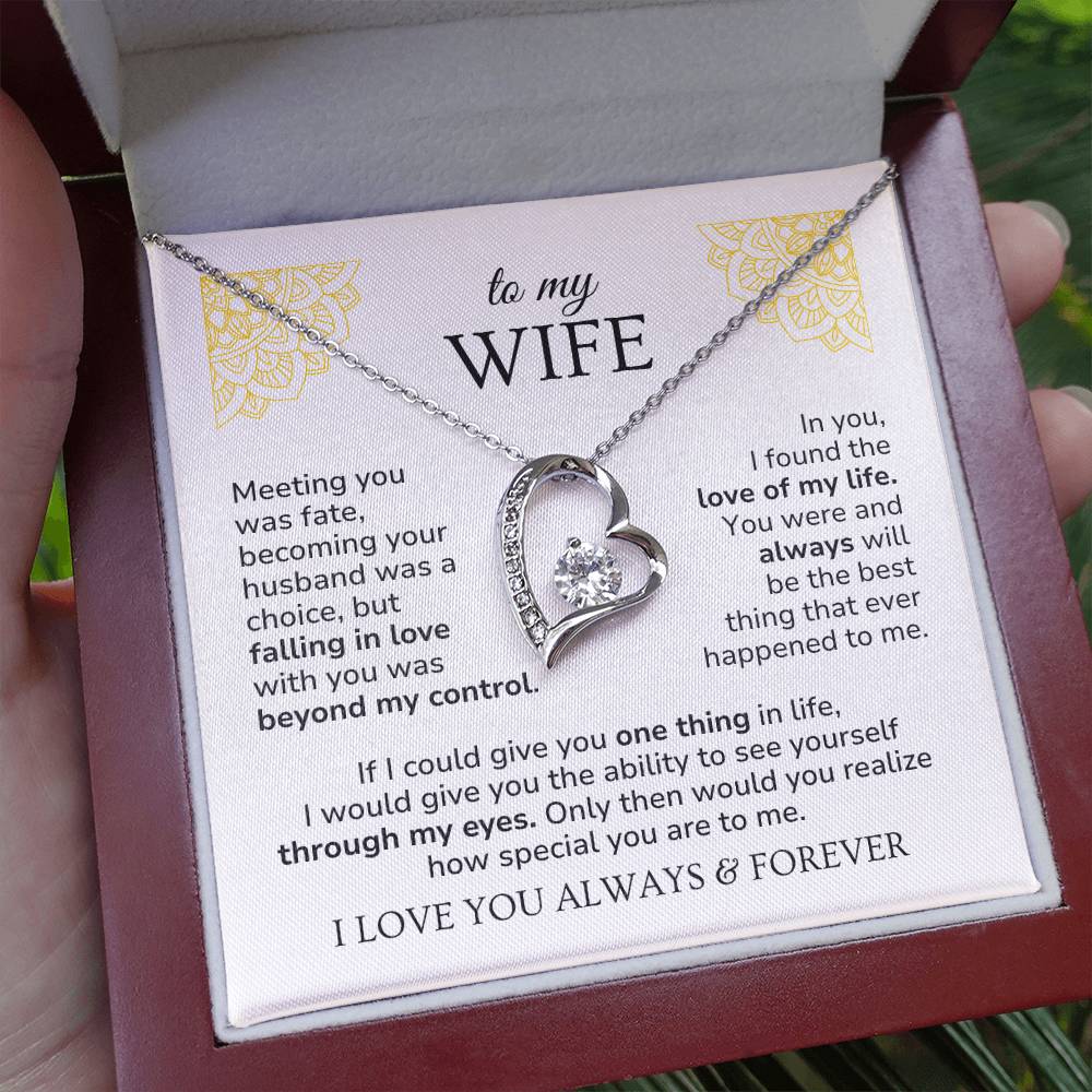 Necklace For Wife - I found the love of my life