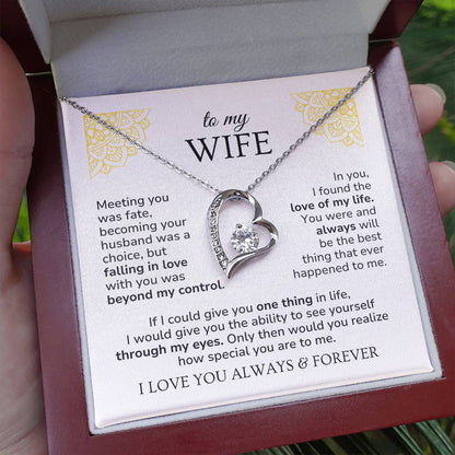 Necklace For Wife - I found the love of my life