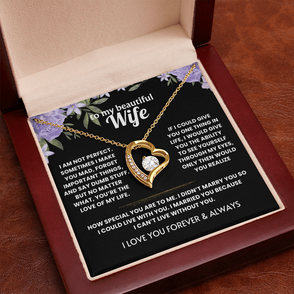 Necklace For My Beautiful Wife - Valentine's Day Special