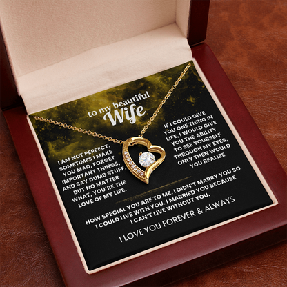 To My Beautiful Wife - Valentines's Gift (Galaxy Edition)