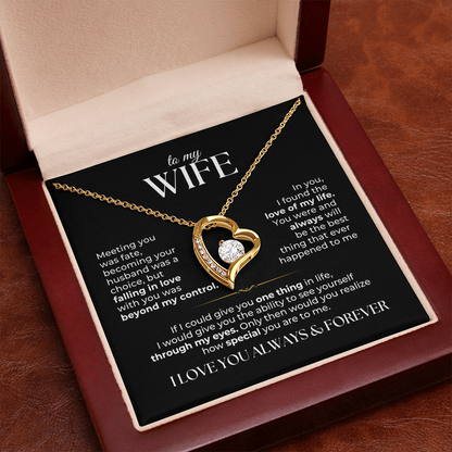 To My Wife - Love Of My Life Necklace