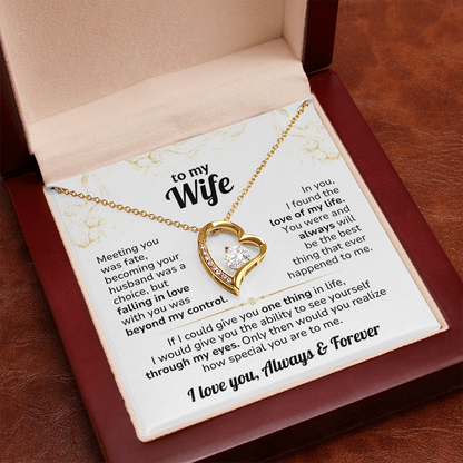 Necklace for Wife - Always and Forever ❤️