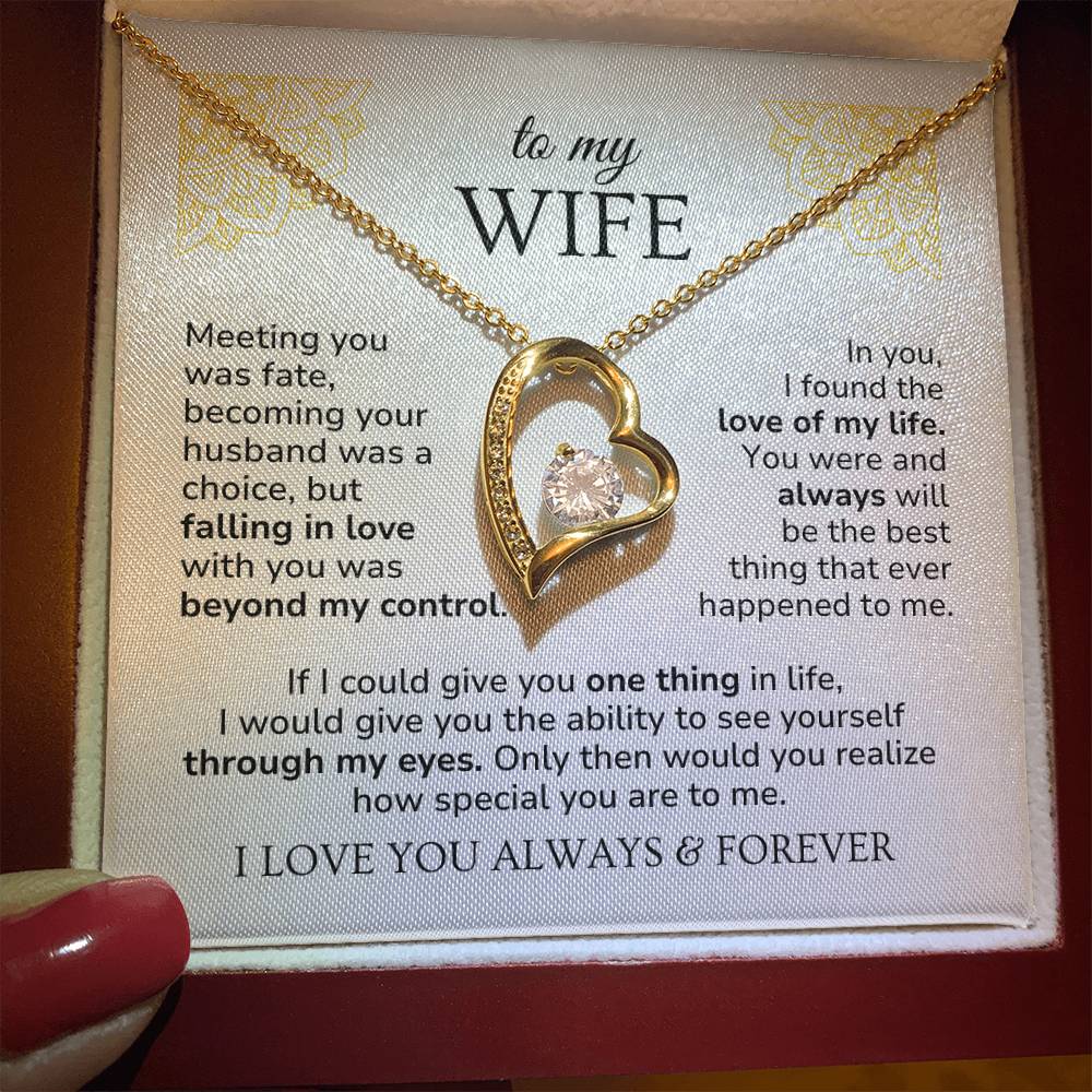 Necklace For Wife - I found the love of my life