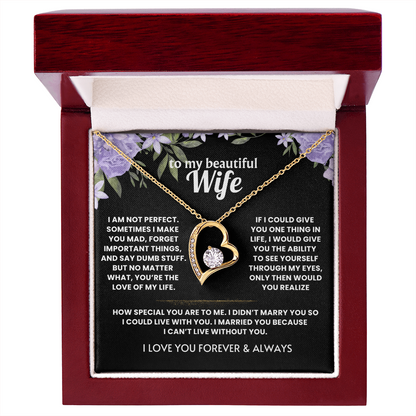 Necklace For My Beautiful Wife - Valentine's Day Special