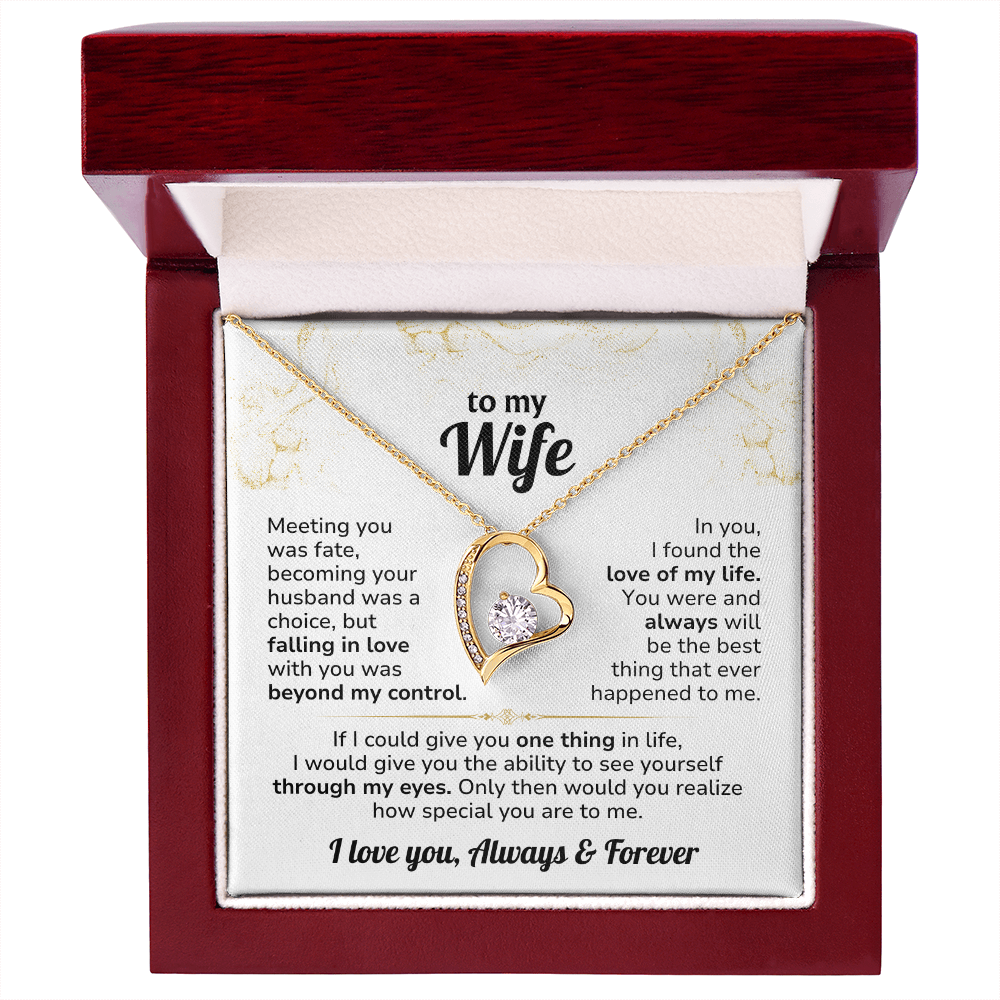 Necklace for Wife - Always and Forever ❤️