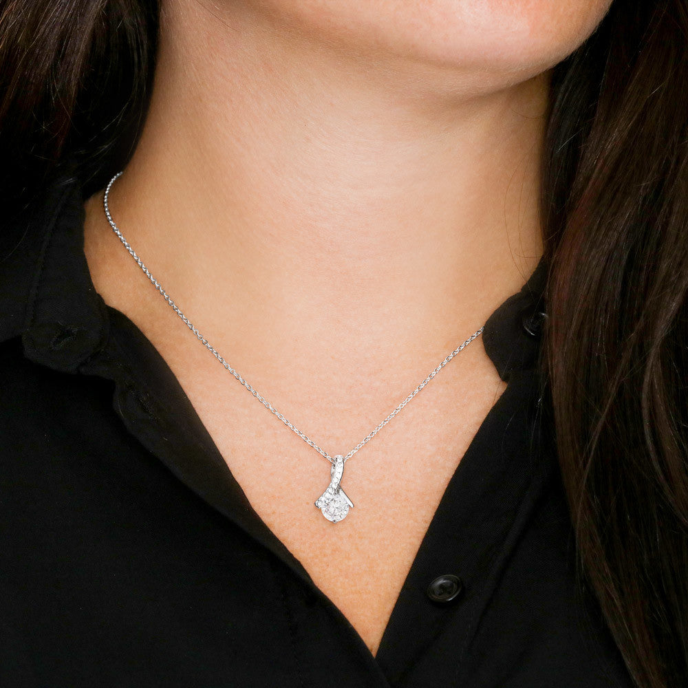 I would use my last breath to say I Love You - Necklace For Daughter