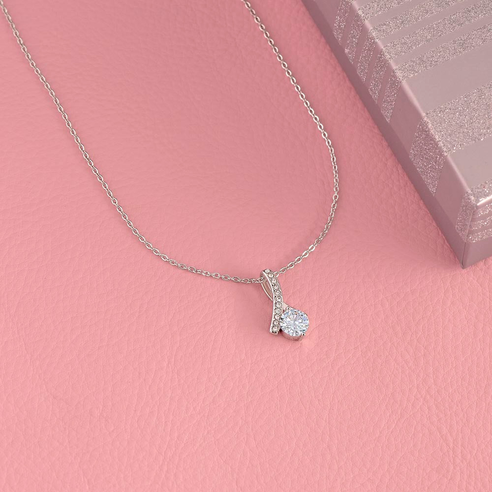 I would use my last breath to say I Love You - Necklace For Daughter