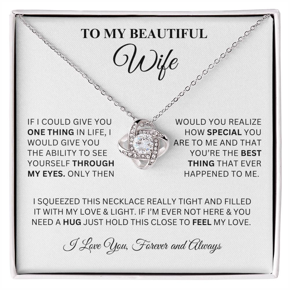 (Almost Sold Out) Hold this close to feel my love - Necklace For Wife