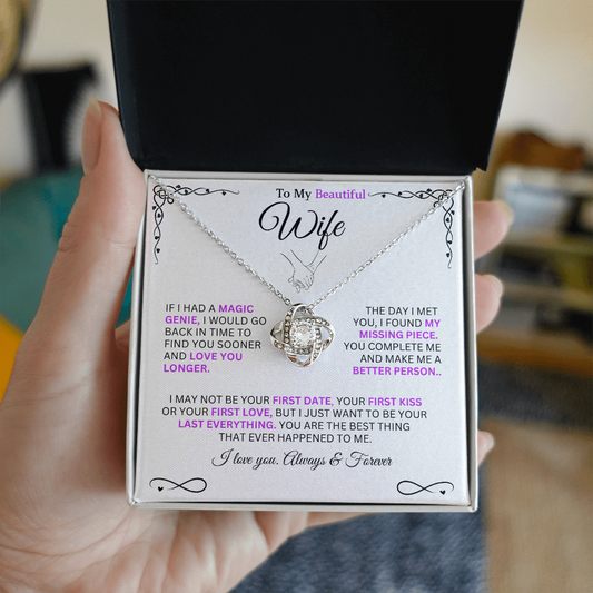 (Almost Sold Out) I want to be your last everything - Necklace For Wife