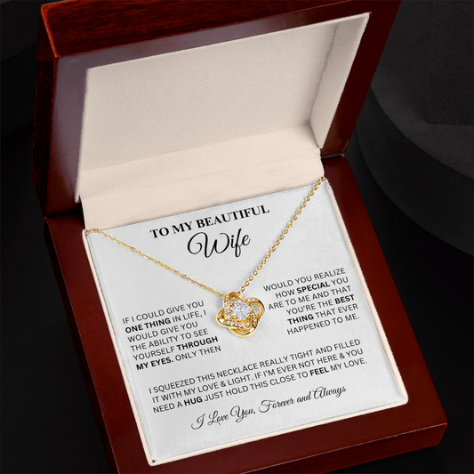 (Almost Sold Out) Hold this close to feel my love - Necklace For Wife
