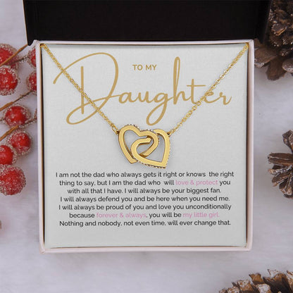 To My Daughter Necklace, Daughter Gift