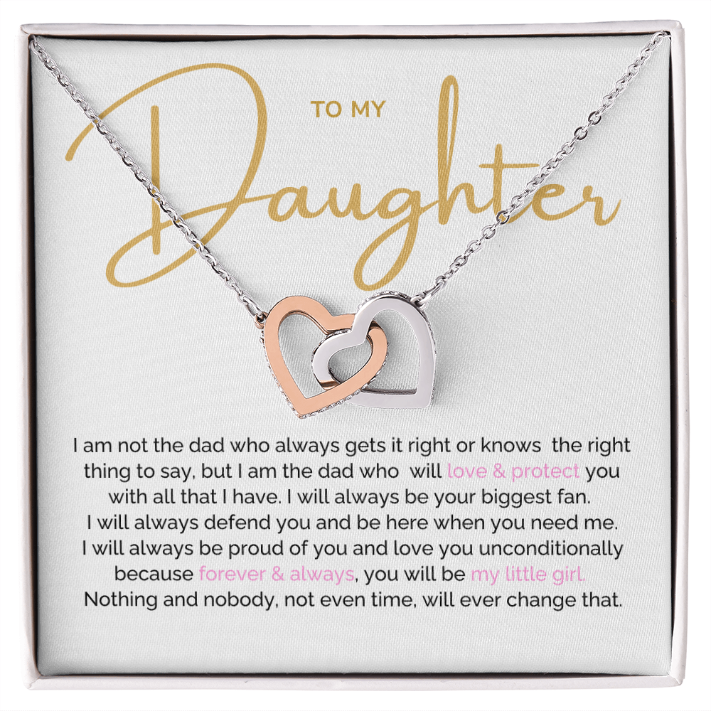 To My Daughter Necklace, Daughter Gift