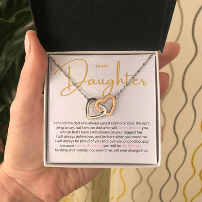 To My Daughter Necklace, Daughter Gift