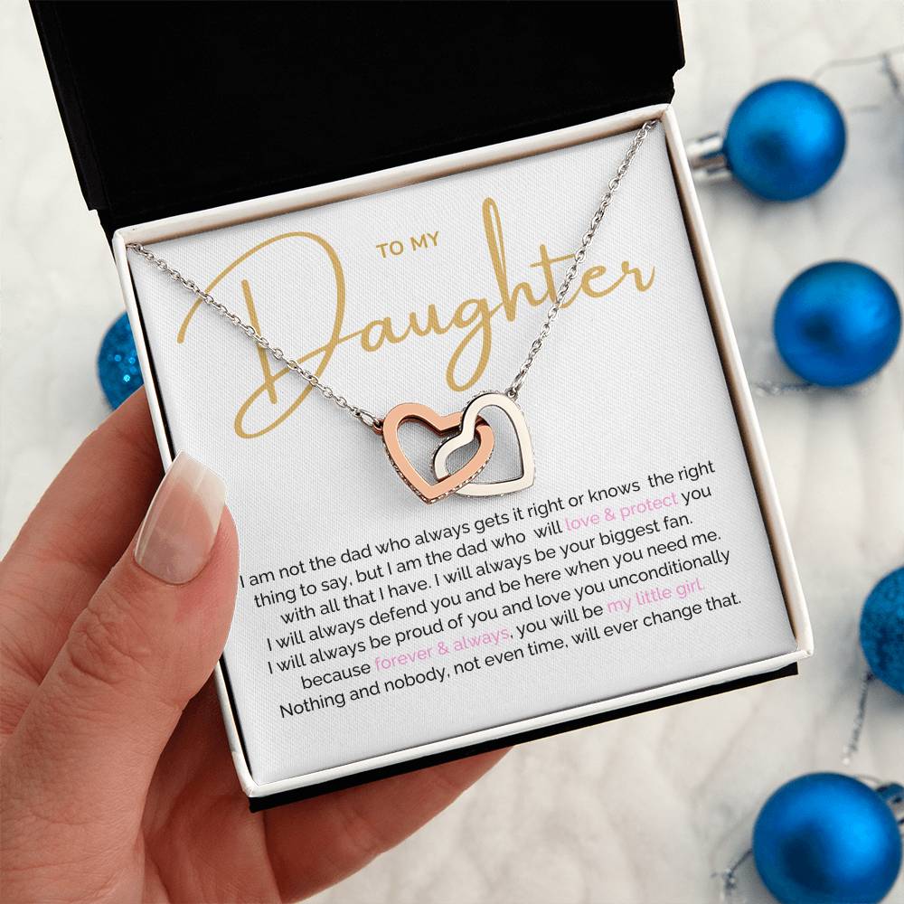 To My Daughter Necklace, Daughter Gift