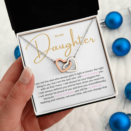 To My Daughter Necklace, Daughter Gift