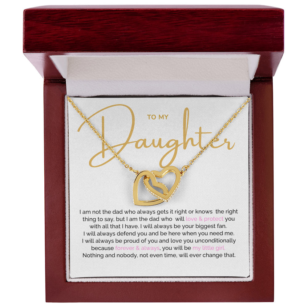 To My Daughter Necklace, Daughter Gift