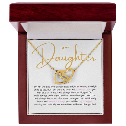 To My Daughter Necklace, Daughter Gift