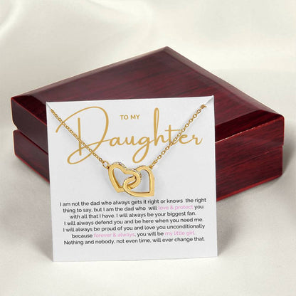 To My Daughter Necklace, Daughter Gift