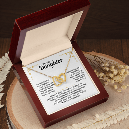 To My Daughter Necklace, Daughter Gift