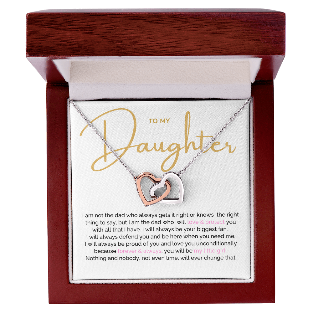 To My Daughter Necklace, Daughter Gift