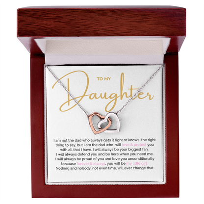 To My Daughter Necklace, Daughter Gift