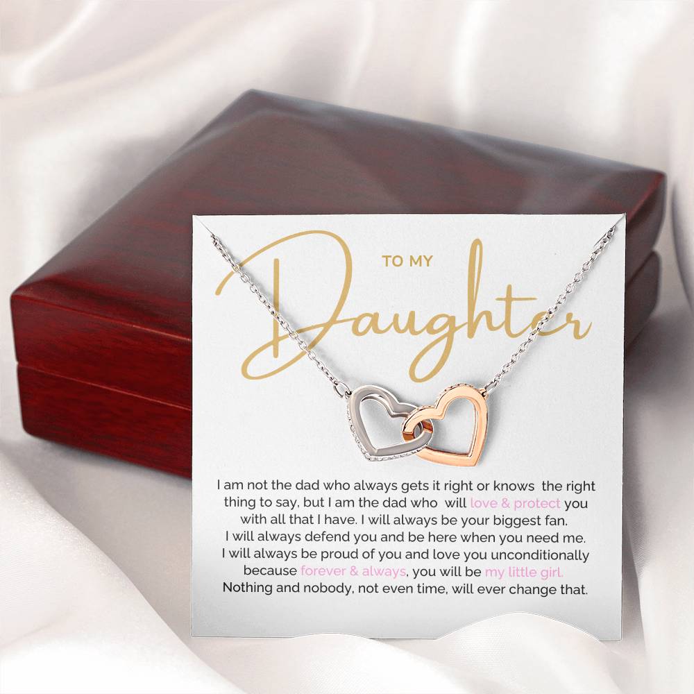 To My Daughter Necklace, Daughter Gift