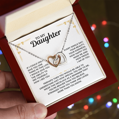 To My Daughter Necklace, Daughter Gift
