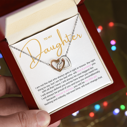 To My Daughter Necklace, Daughter Gift