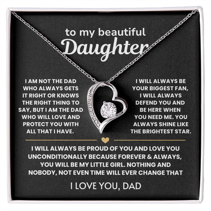To My Beautiful Daughter - Necklace from Dad