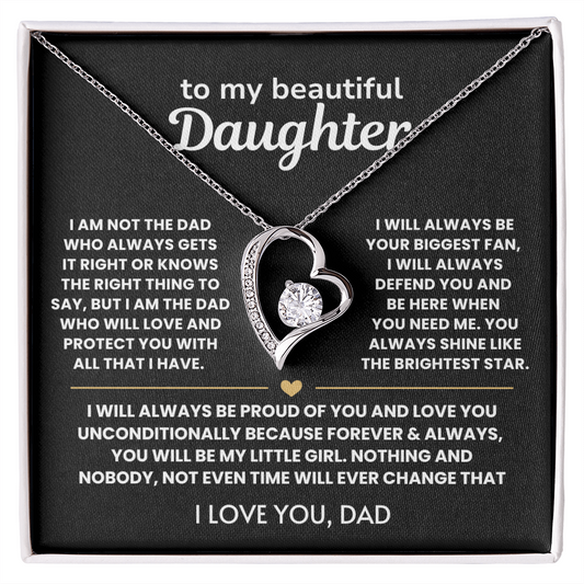 To My Beautiful Daughter - Necklace from Dad
