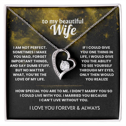 To My Beautiful Wife - Valentines's Gift (Galaxy Edition)