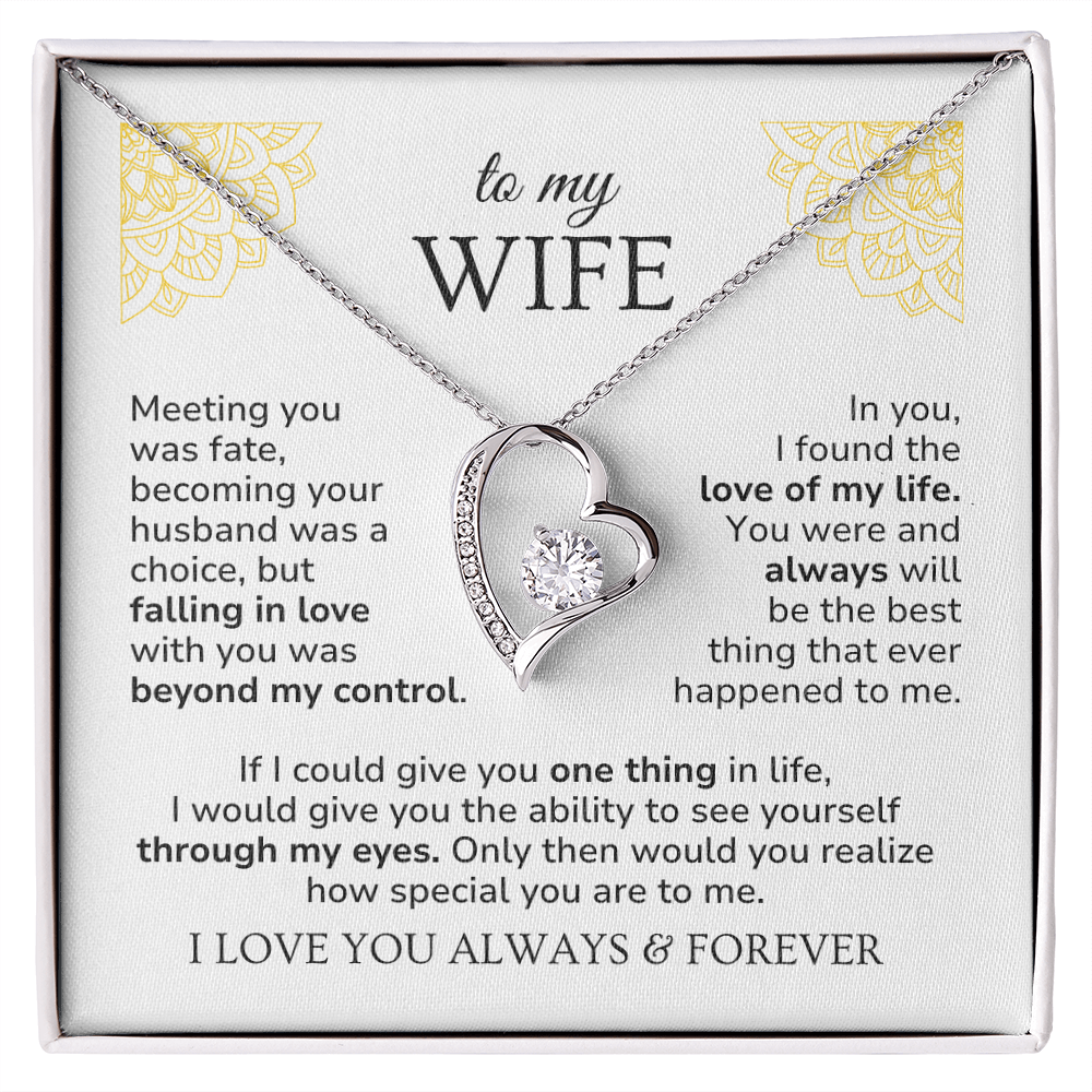 Necklace For Wife - I found the love of my life
