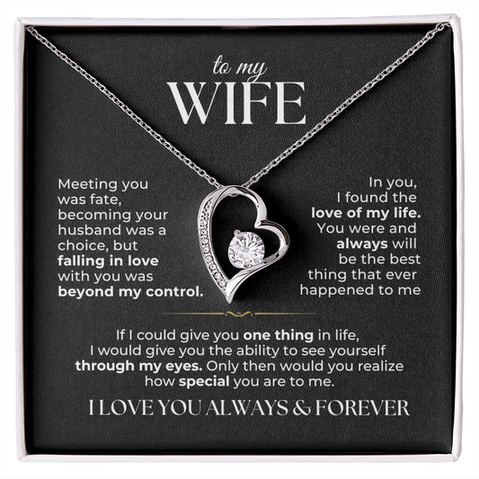 To My Wife - Love Of My Life Necklace