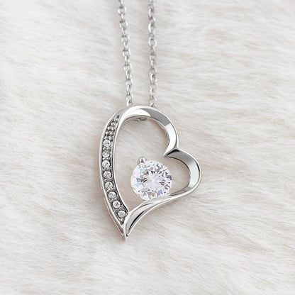 I Love You Mom - To My Mom Heart Necklace