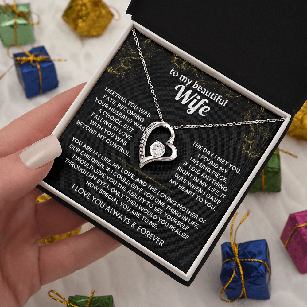The Loving Mother Of Our Children - Mother's Day Necklace from Husband To Wife