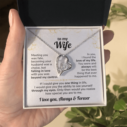 Necklace for Wife - Always and Forever ❤️