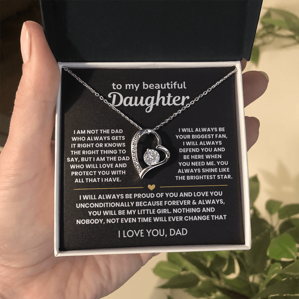 To My Beautiful Daughter - Necklace from Dad