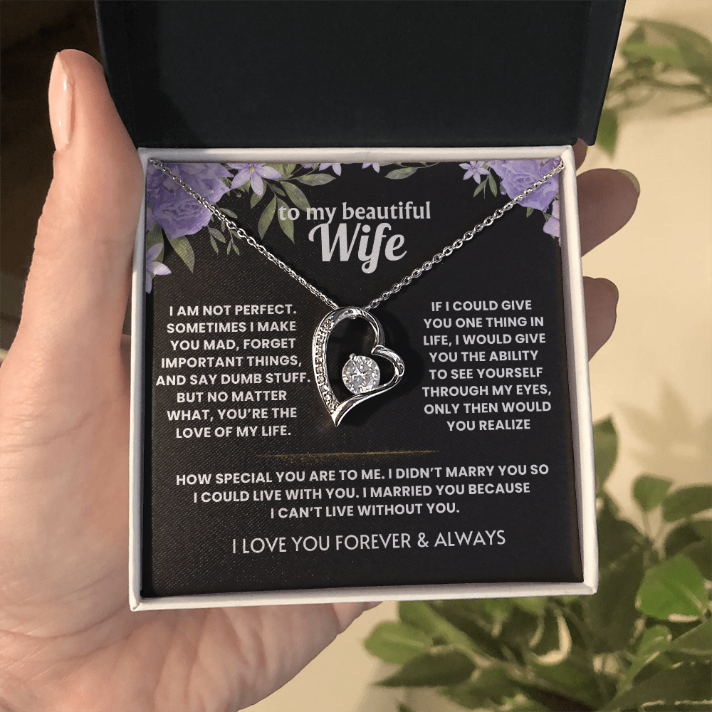 Necklace For My Beautiful Wife - Valentine's Day Special