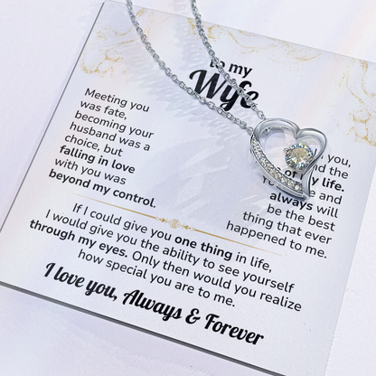Necklace for Wife - Always and Forever ❤️