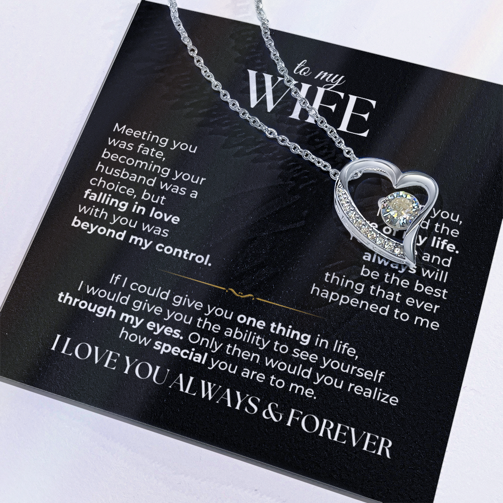 To My Wife - Love Of My Life Necklace