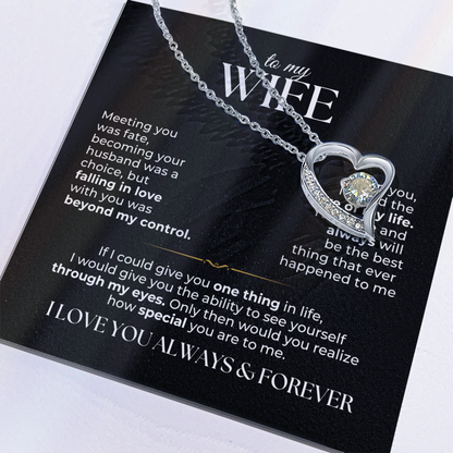 To My Wife - Love Of My Life Necklace