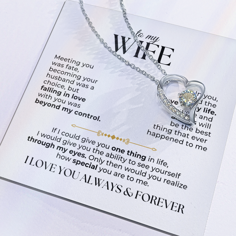 To My Wife Necklace - Love Of My Life