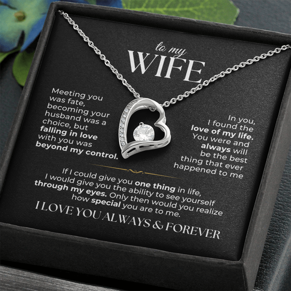 To My Wife - Love Of My Life Necklace